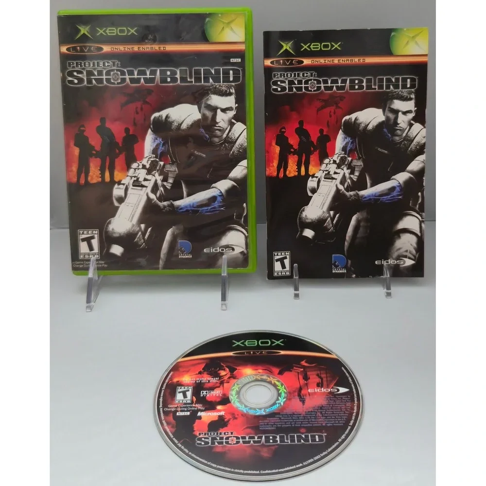 Project: Snowblind - Microsoft Xbox‎ - Complete in Box W/ Manual (CIB) - Tested